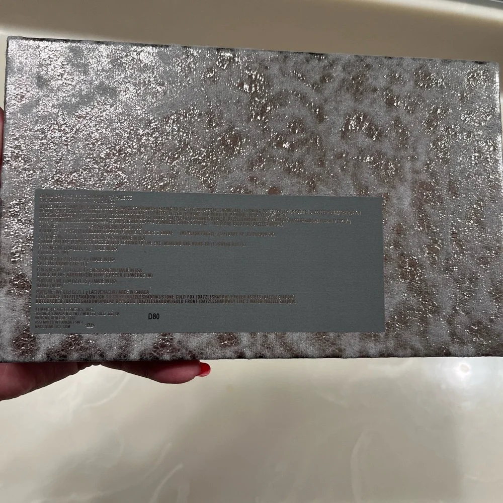 MAC Silver Glitter Makeup Palette